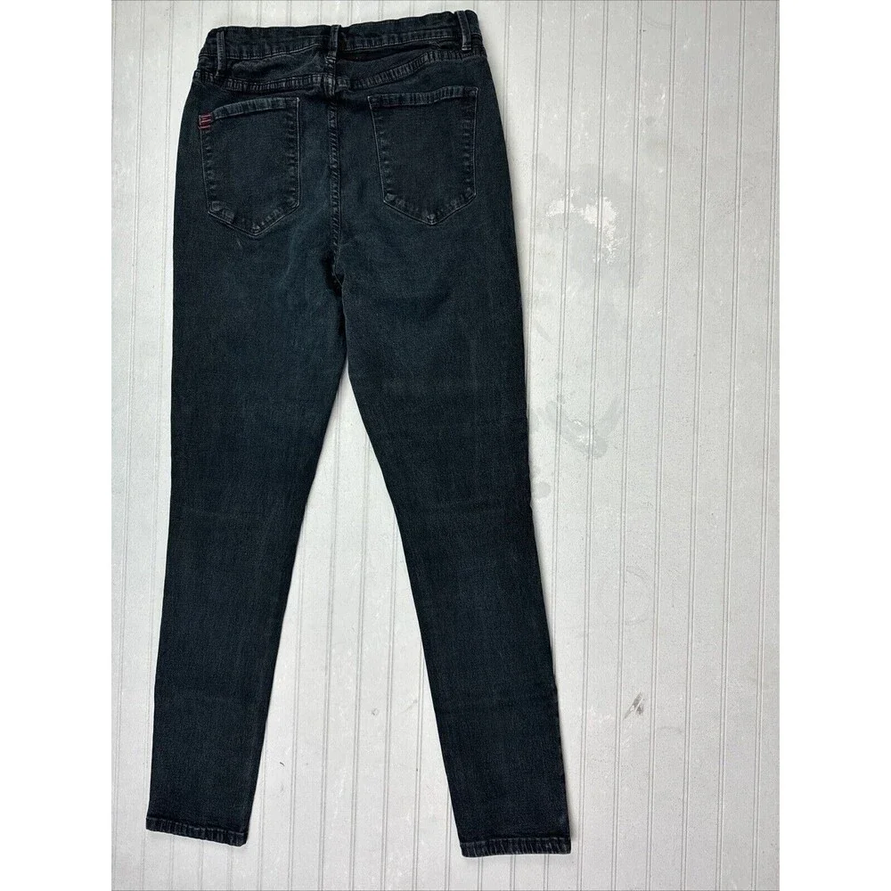 BDG Size 29 Womens Jeans Twig High Rise Distress Black Stretch Skinny